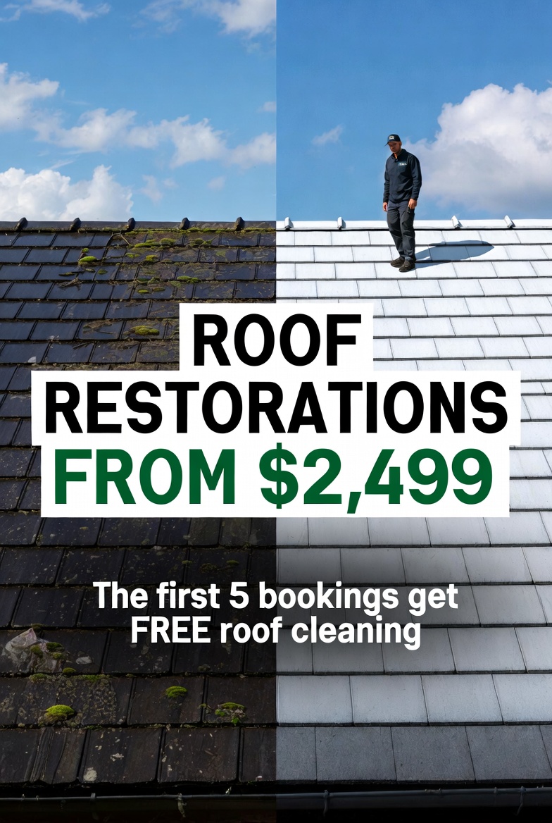 Roof restorations from $2499 creative