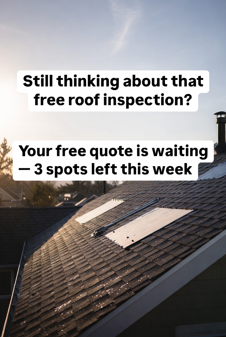 Retargeting still thinking free inspection ad
